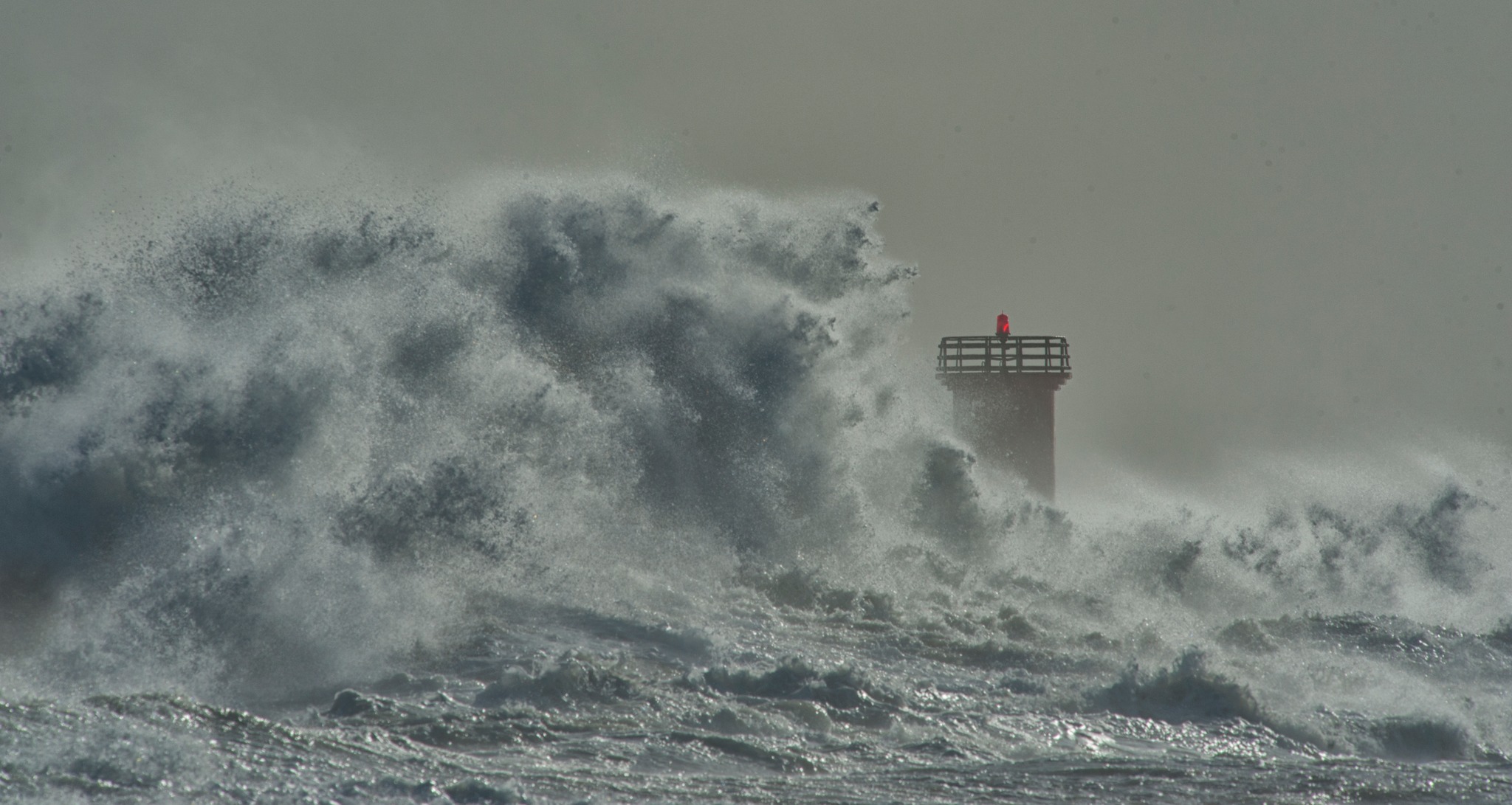 La tempesta Ciarán a Ostia La tempesta Ciarán a Ostia